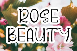 Rose Beauty Font Download