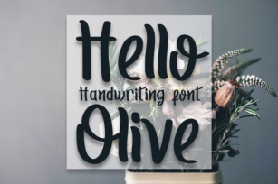 Hello Olive Font Download