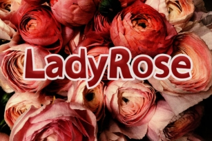 Lady Rose Font Download