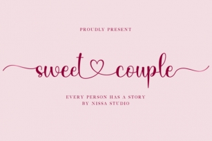 Sweet Couple Font Download