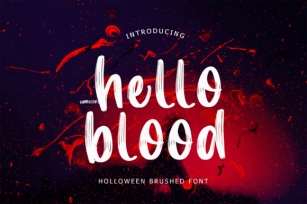 Hello Blood Font Download