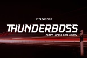 Thunderboss Font Download