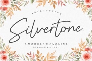 Silvertone Font Download