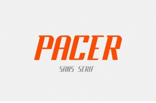 Pacer Font Download