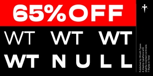 WT Null Font Download