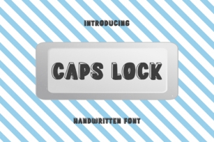 Caps Lock Font Download