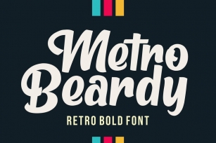 Metro Beardy Font Download