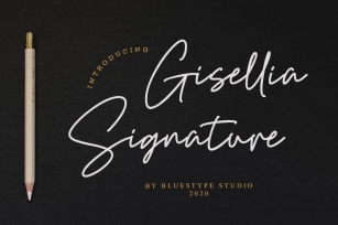 Gisellia Signature Font Download