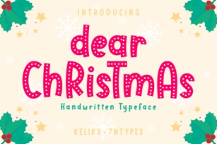 Dear Christmas Font Download