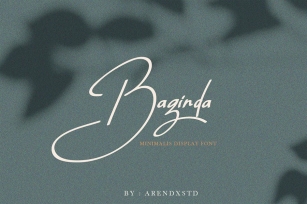 Baginda Typeface Font Download