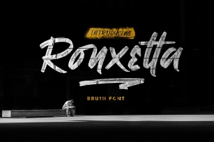Ronxetta | BRUSH FONT Font Download