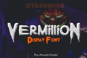 Vermillion Halloween Font Font Download