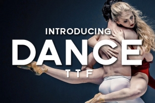 Dance Font Download