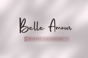 Belle Amour Font Download