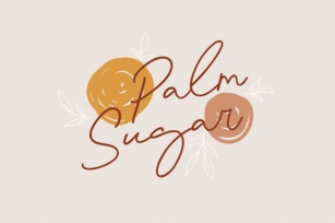 Palm Sugar Font Download