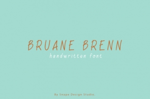 Bruane Brenn Font Download