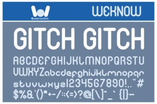 Gitch Gitch Font Download