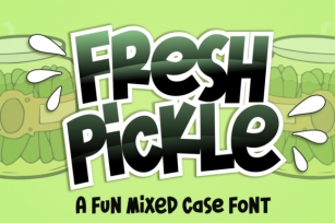 Fresh Pickle Font Download