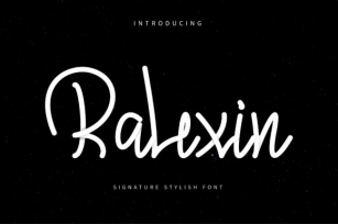 Ralexin Font Download
