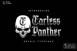 Carless Panther Font Download