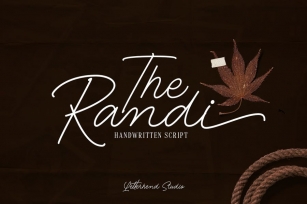 The Randi - Handwritten Script Font Download