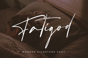 Fatigod - Luxury Script Font Download