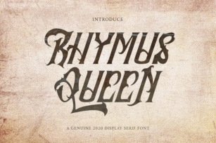 Rhymus Queen Font Download