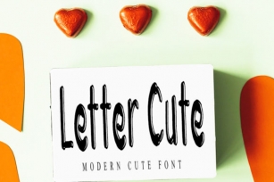 Letter Cute Font Download