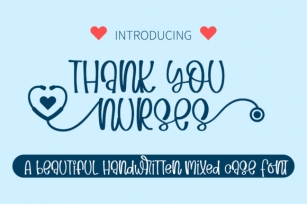 Thank You Nurses Font Download