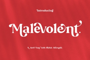 Malevolent Font Download