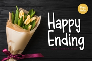 Happy Ending + Icons Font Download