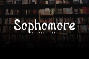Sophomore-Display Font Font Download