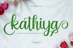 Kathiya Script Font Download