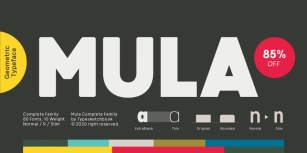 Mula Font Download