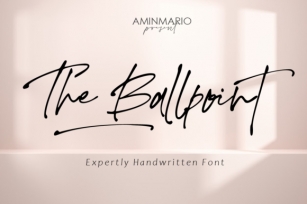 The Ballpoint Font Download