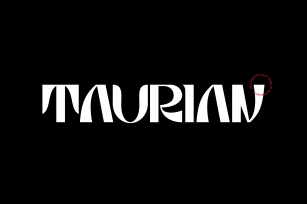 Taurian - bold and elegant display typeface Font Download