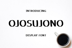 Ojosujono Font Download