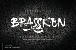 Brassken Font Download