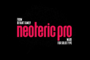 Neoteric Pro Font Download