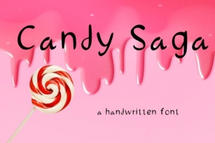 Candy Saga Font Download