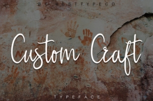 Custom Craft Font Download