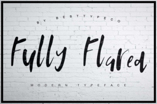 Fully Flared Font Download