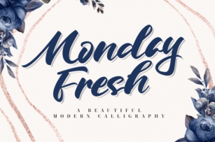 Monday Fresh Font Download