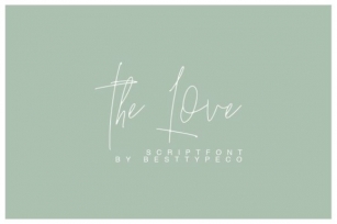 The Love Font Download