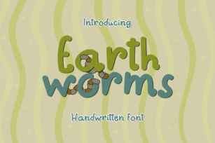 Earthworms Font Download