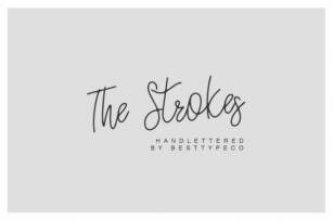The Strokes Font Download
