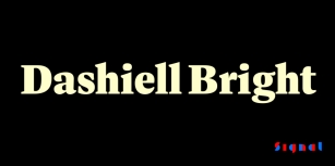 Dashiell Bright Font Download