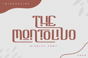 The Montolivo | Display Font Font Download