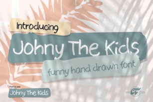 Johny the Kids Font Download