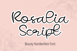 Rosalia Script Font Download